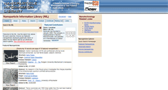 Desktop Screenshot of nanoparticlelibrary.net